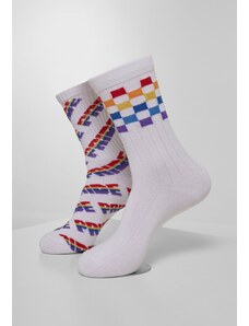 Şosete // Urban classics Pride Racing Socks 2-Pack multicolor