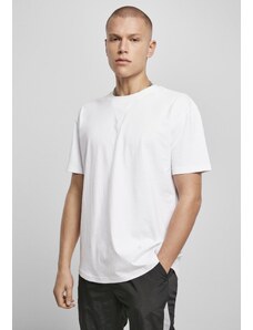 Tricou pentru bărbati cu mânecă scurtă // Urban classics Organic Cotton Curved Oversized Tee 2-Pack white+white
