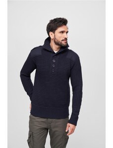 Pulover pentru bărbati cu fermoar pe jumătate // Brandit Alpin Pullover navy