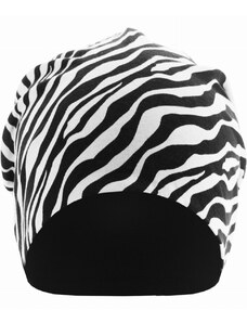 Căciulă // MasterDis Printed Jersey Beanie zebra/black