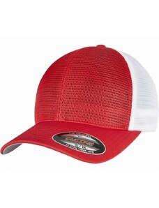 Sepci // Flexfit FLEXFIT 360 OMNIMESH CAP 2-TONE red/white