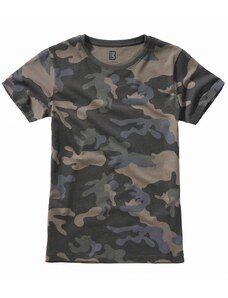 Tricou pentru femei cu mânecă scurtă // Brandit Ladies T-Shirt darkcamo