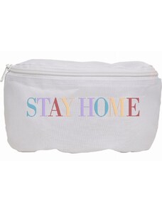 Mister Tee / Stay Home Hip Bag white
