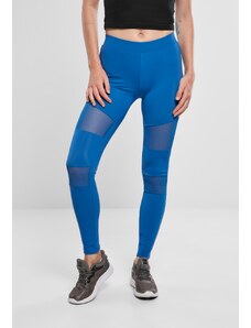 Colanti // Urban classics Ladies Tech Mesh Leggings sporty blue