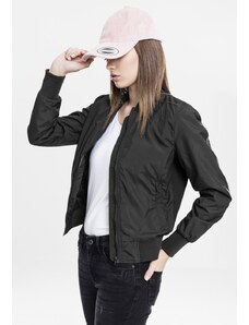 Jachetă bomber pentru femei // Urban classics Ladies Light Bomber Jacket black