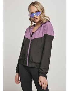 Jachetă pentru femei // Urban classics Ladies Arrow Windbreaker duskviolet/black