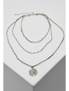 Urban Classics Accessoires / Layering Amulet Necklace silver