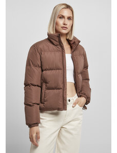 Jachetă pentru femei // Urban Classics Ladies Short Peached Puffer Jacket bark