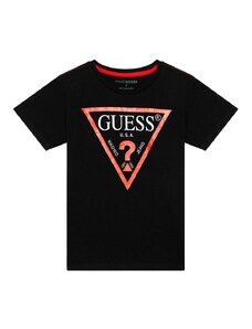 GUESS K T-Shirt Pentru copii Ss T-Shirt_Core N73I55K8HM0 jblk jet black a996