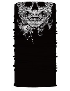 WARAGOD Värme eșarfă multifuncțională Ornament Skull