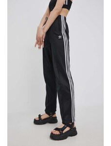 adidas Originals pantaloni Adicolor HF7528 femei, culoarea negru, HF7528-BLACK