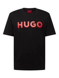 HUGO Red Tricou 'Dulivio' roșu / negru