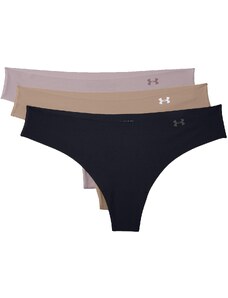 Lenjerie Under Armour PS Thong 3Pack -BLK 1325615-004