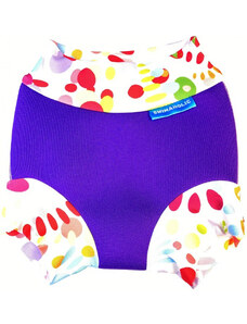 Costum de înot pentru sugari swimaholic swim nappy coloured dots m