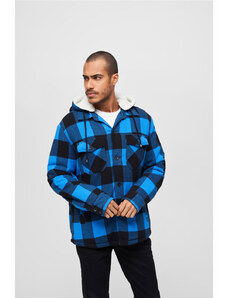 Jachetă pentru bărbati // Brandit Lumberjacket Hooded black/blue