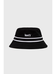 Levi's pălărie din bumbac culoarea negru, bumbac D6627.0002-59