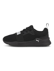 PUMA Sneaker 'Wired Run' negru / alb