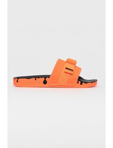 adidas Originals papuci GY1009 femei, culoarea portocaliu GY1009-SOLRED