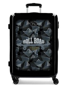 Enso Troler mediu ABS 4 roti, Roll Road Team, 68x48x26 cm