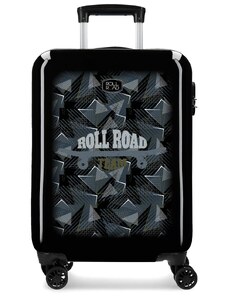 Enso Troler cabina ABS 4 roti, Roll Road Team, 55x38x20 cm