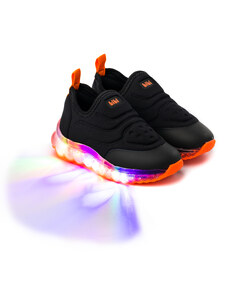 BIBI Shoes Pantofi Sport LED Bibi Roller Celebration Black/Orange