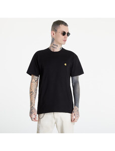 Tricou pentru bărbați Carhartt WIP S/S Chase T-Shirt Black/ Gold
