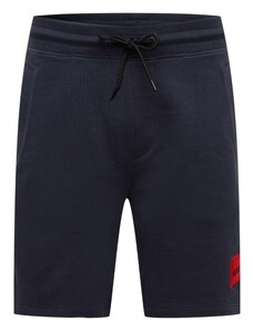 HUGO Red Pantaloni 'Diz' albastru marin / roșu / negru