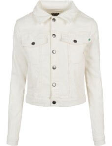 Jachetă denim // Urban classics Ladies Organic Denim Jacket offwhite raw