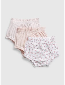 GAP Baby Stretch Shorts, 3pcs - Girls