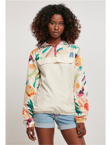 Jachetă pentru femei // Urban Classics Ladies Mixed Pull Over Jacket whitesandfruity