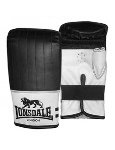 Lonsdale Contender Bag Mitts Black/White