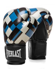 Everlast Spark Boxing Gloves Blue Grid