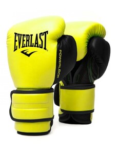 Everlast Powerlock Training Gloves Neon Yellow