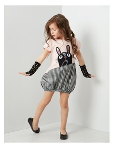 Denokids Confused Rabbit Girl Dress