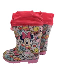 Setino Cizme de cauciuc pentru fete - Minnie Mouse roz