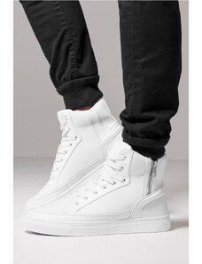 Urban Classics Shoes / Zipper High Top Shoe white