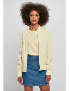 Jachetă pentru femei // Urban Classics Ladies Light Bomber Jacket softyellow