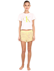 Calvin Klein Pijama damă CK ONE multicoloră (QS6443E-1XF) S
