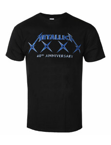 Tricou stil metal bărbați Metallica - 40 XXXX Black - NNM - RTMTLTSBXXX METTS58MB