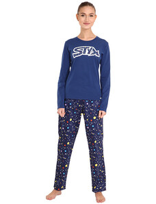 Pijama damă Styx planete (PDD1057) XL
