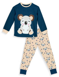 Pijamale vesele pentru copii Dedoles Ursuleț koala fericit (D-K-SW-KP-C-C-1448) 110