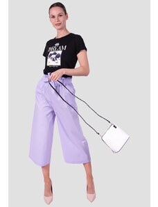 Urbanelle Fusta - pantaloni casual lila din bumbac