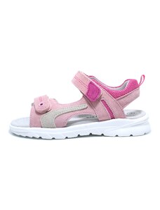 Sandale fete din piele, Happy Bee 610274, roz, EVA, 31-36