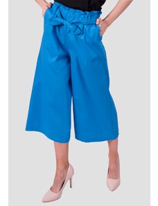 Urbanelle Fusta - pantaloni casual albastra din bumbac
