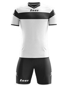 Echipament Fotbal Copii ZEUS Kit Apollo Bianco/Nero
