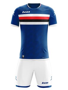 Echipament Fotbal ZEUS Kit Icon Sampdoria Royal/Bianco