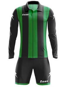 Echipament Fotbal Copii ZEUS Kit Pitagora Nero/Verde