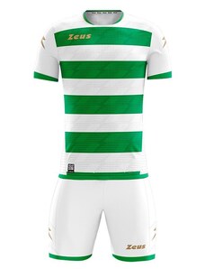 Echipament Fotbal Copii ZEUS Kit Icon Celtic Bianco/Verde