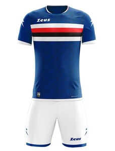 Echipament Fotbal Copii ZEUS Kit Icon Sampdoria Royal/Bianco