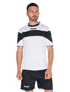 Echipament Fotbal ZEUS Kit Apollo Bianco/Nero